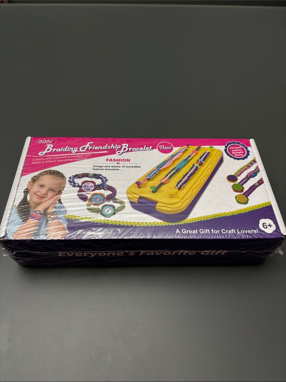 Friendship Bracelets Making Kit DIY Arts Crafts Jewelry Making Gift NEW SEALED